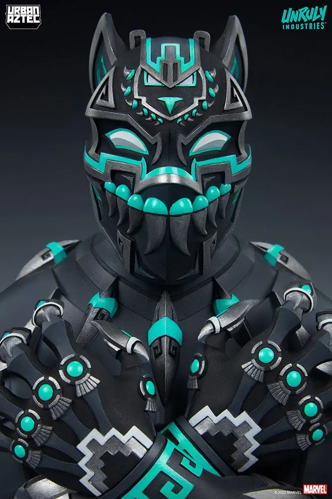 Marvel Designer Collectible Black Panther by Jesse Hernandez Vinyl mellszobor figura 19 cm termékfotó