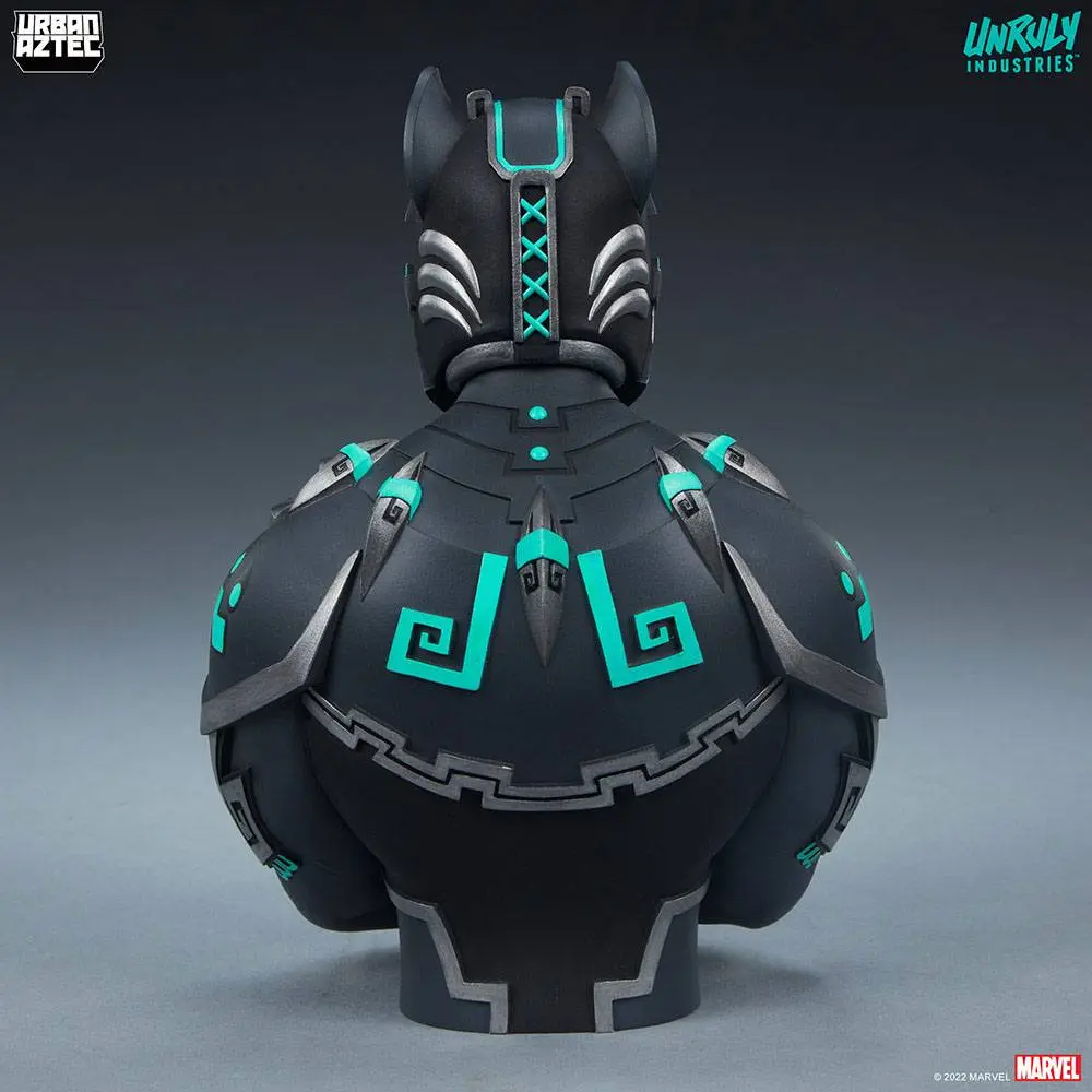 Marvel Designer Collectible Black Panther by Jesse Hernandez Vinyl mellszobor figura 19 cm termékfotó