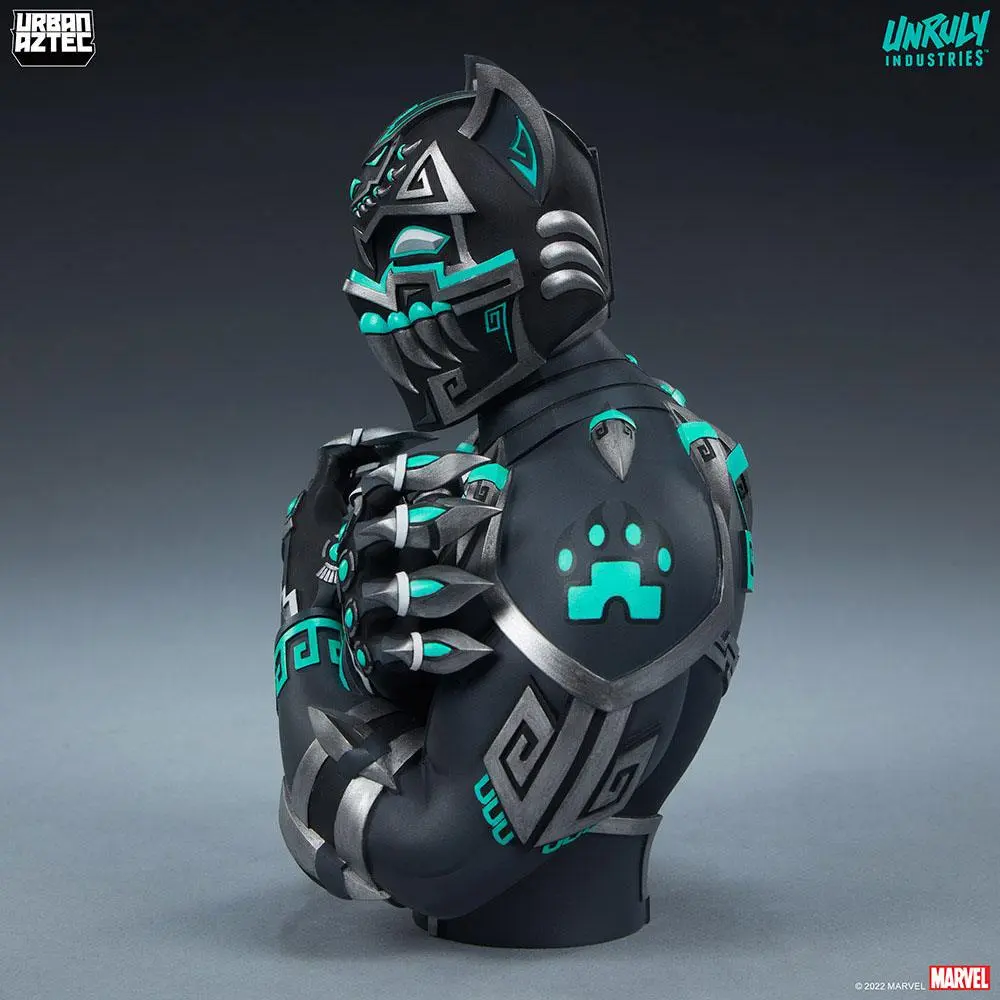 Marvel Designer Collectible Black Panther by Jesse Hernandez Vinyl mellszobor figura 19 cm termékfotó