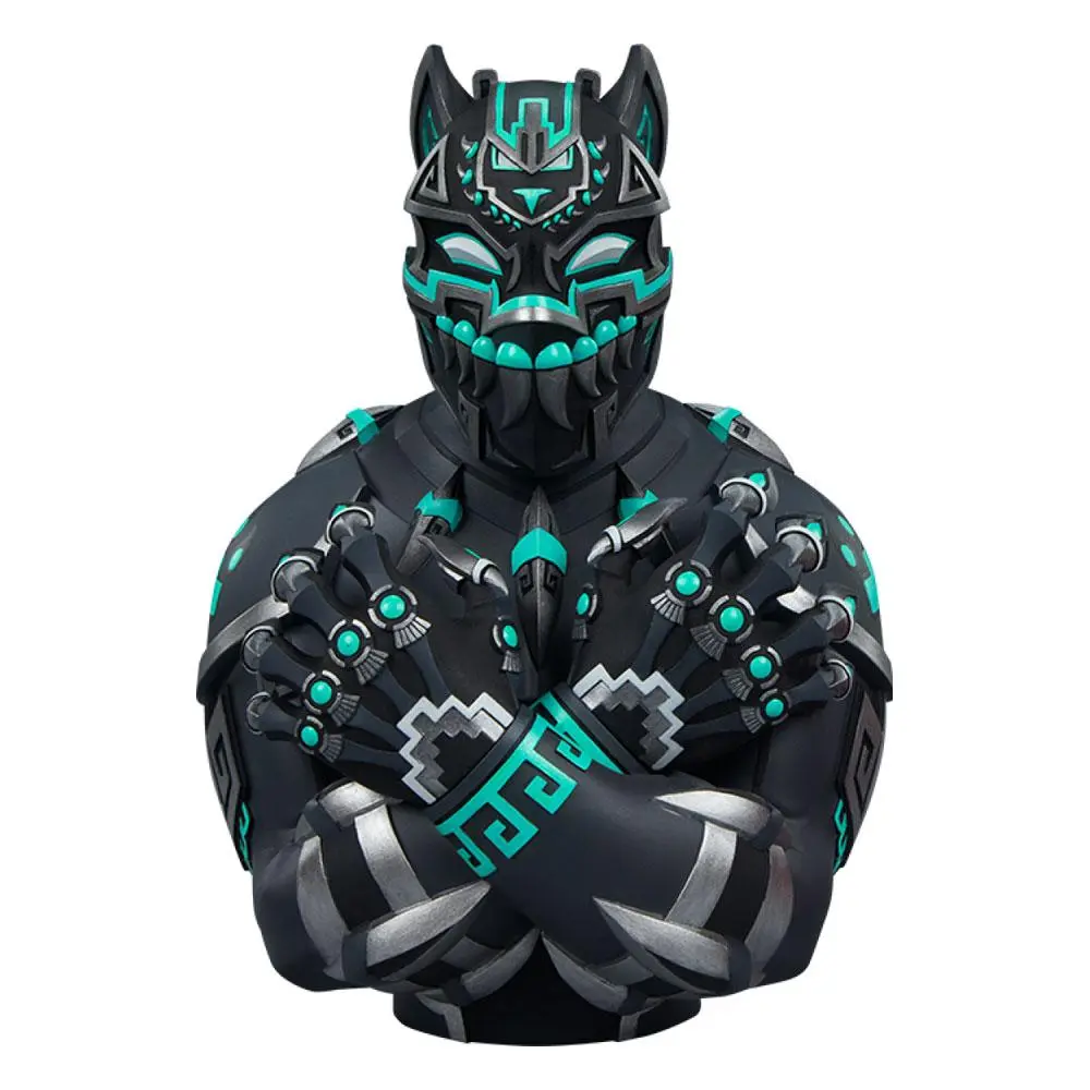 Marvel Designer Collectible Black Panther by Jesse Hernandez Vinyl mellszobor figura 19 cm termékfotó