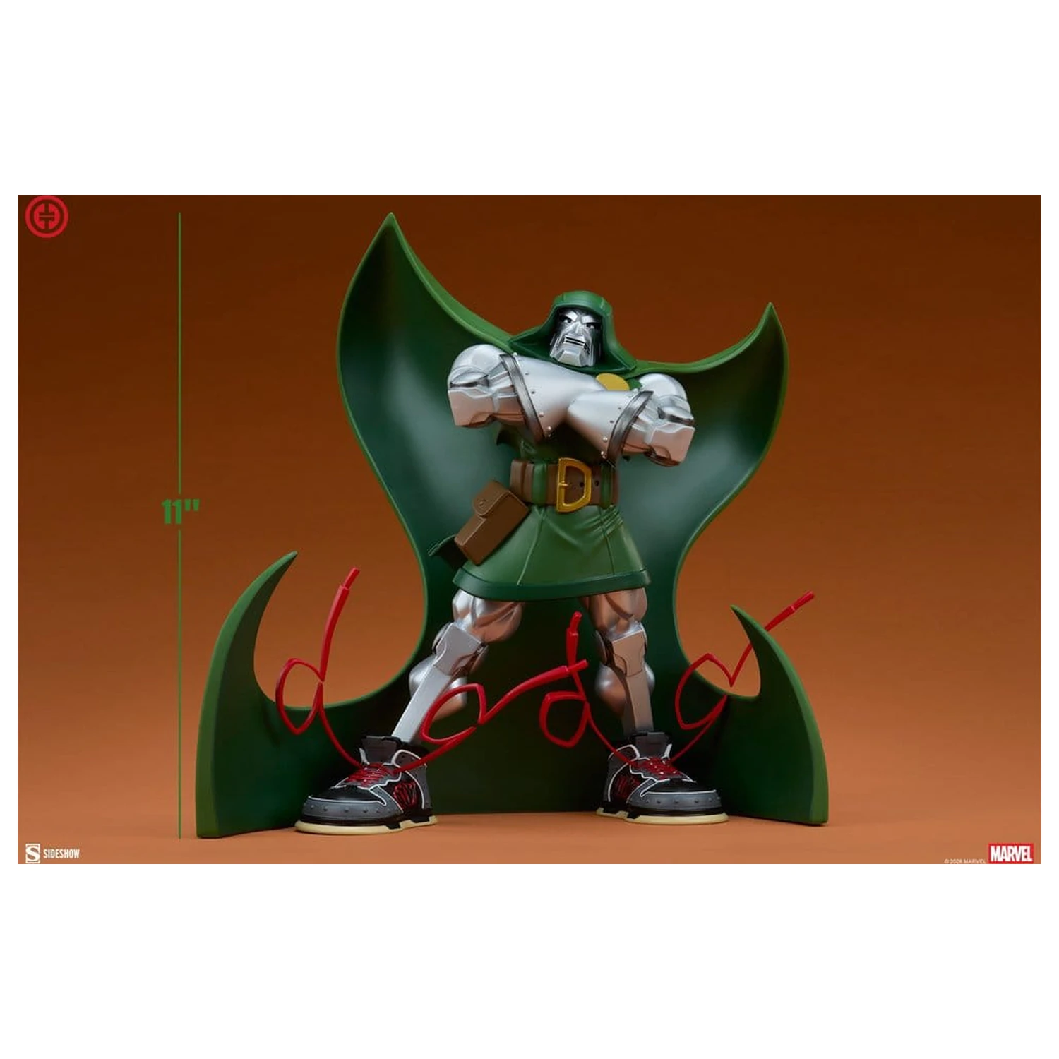 Marvel Designer Collectible szobor figura Dr. Doom 25 cm termékfotó