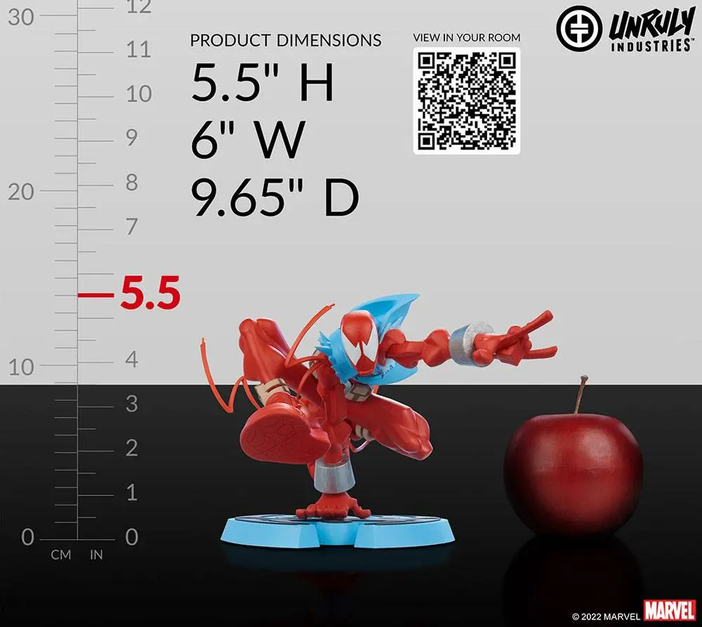 Marvel Designer Series Vinyl szobor figura Scarlet Spider by Tracy Tubera 14 cm termékfotó
