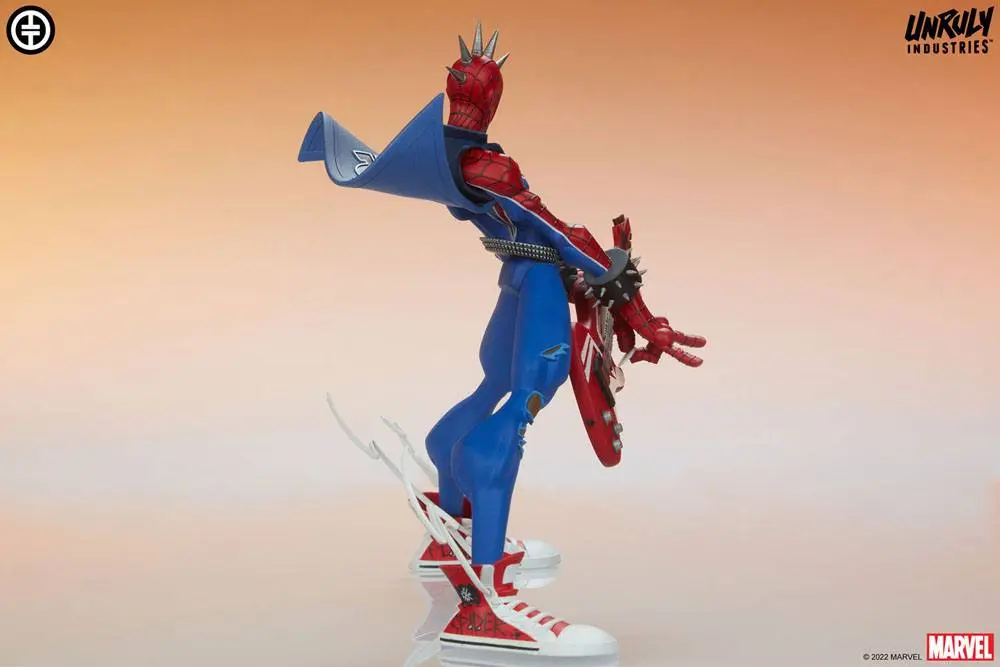 Marvel Designer Series Vinyl szobor figura Spider-Punk by Tracy Tubera 22 cm termékfotó