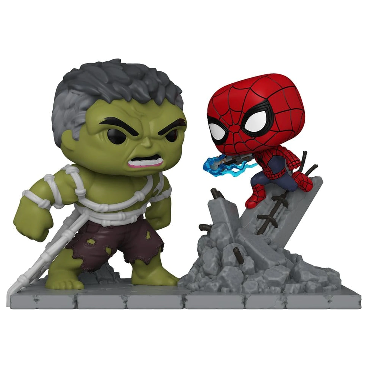 Marvel Diorama Funko POP! Moment Spider-Man v Hulk termékfotó