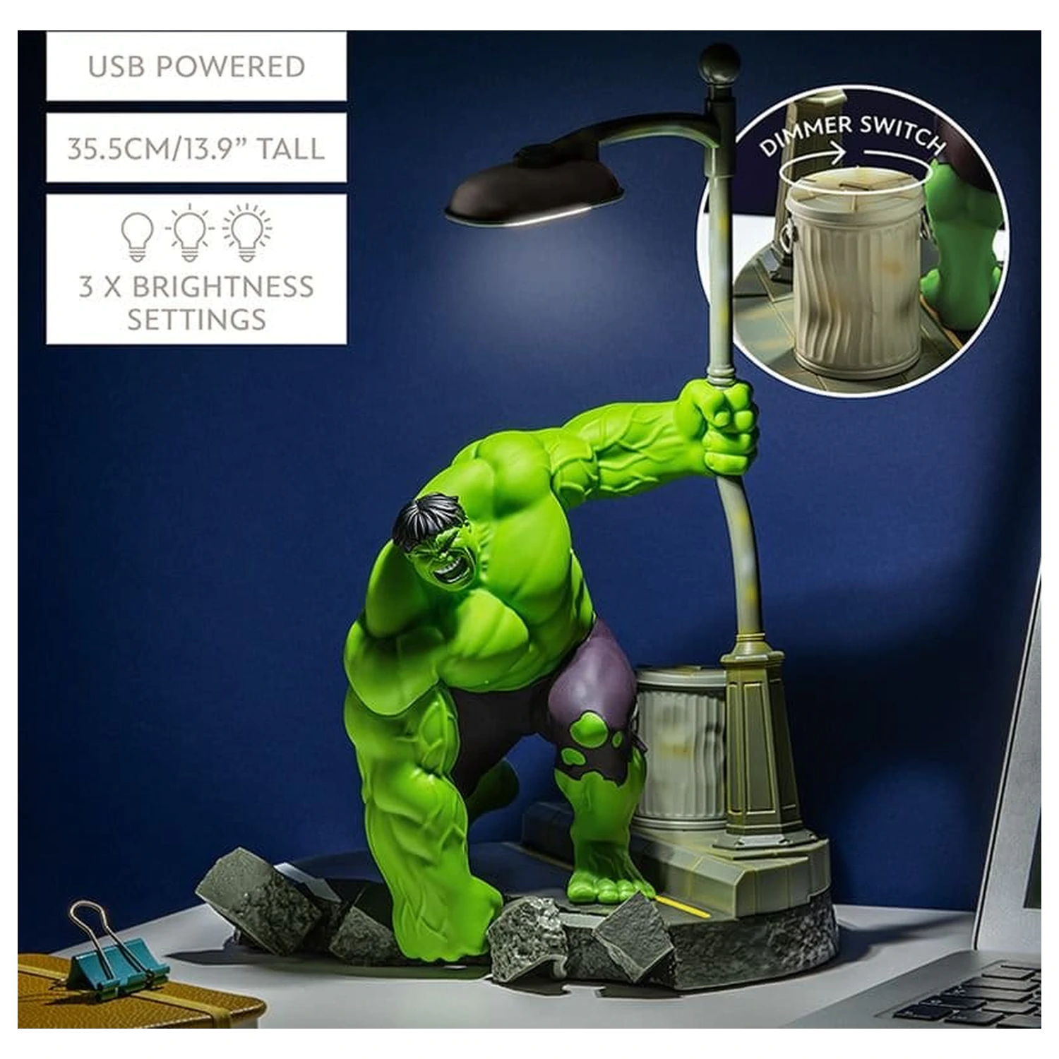 Marvel Diorama lámpa Hulk termékfotó