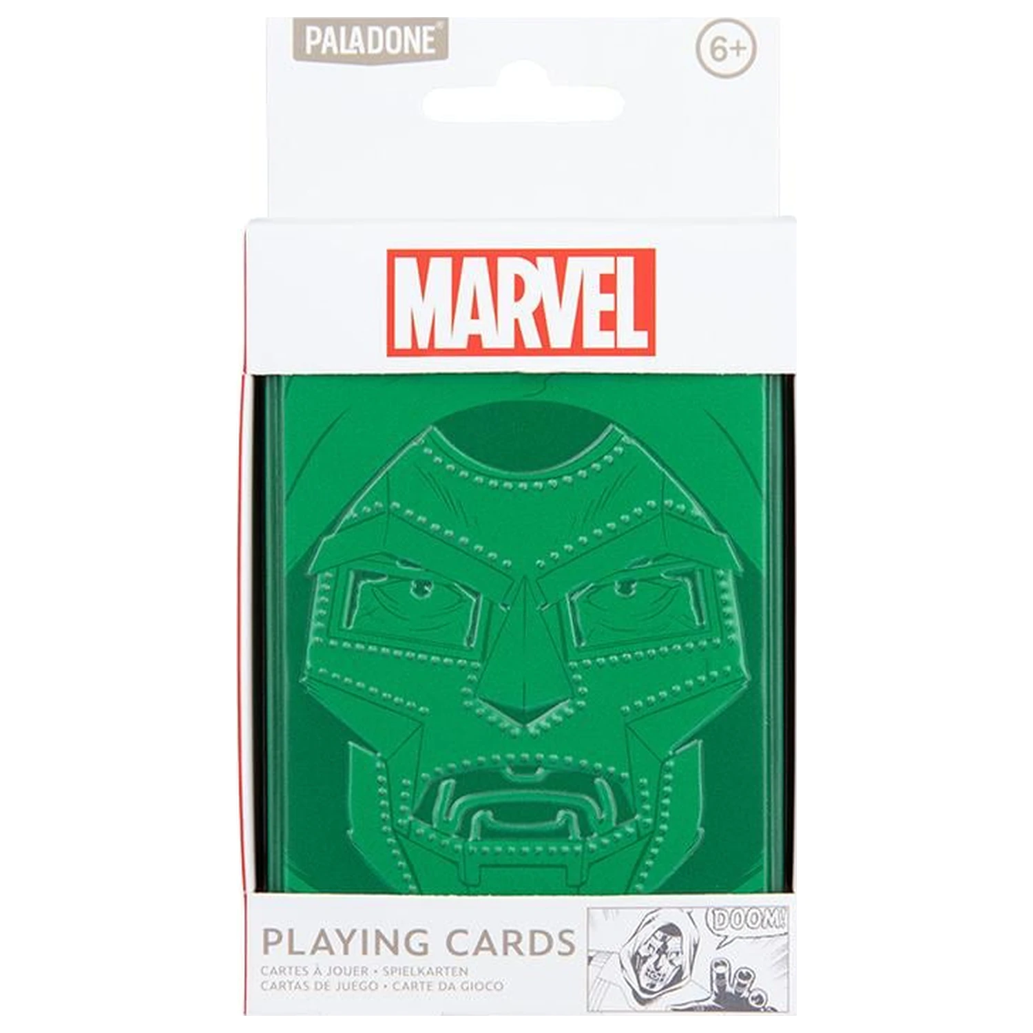 Marvel Doctor Doom kártyajáték fém dobozban termékfotó
