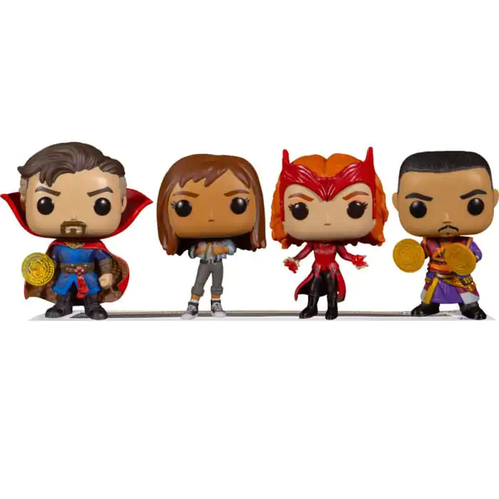Marvel Doctor Strange Multiverse of Madness Funko POP! Movies Vinyl figura 4 db-os csomag 2 9 cm termékfotó
