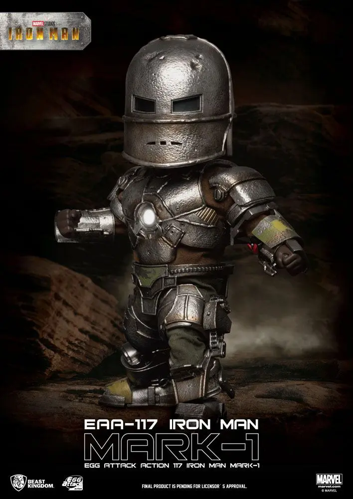 Marvel Egg Attack akciófigura Iron Man Mark I 16 cm termékfotó