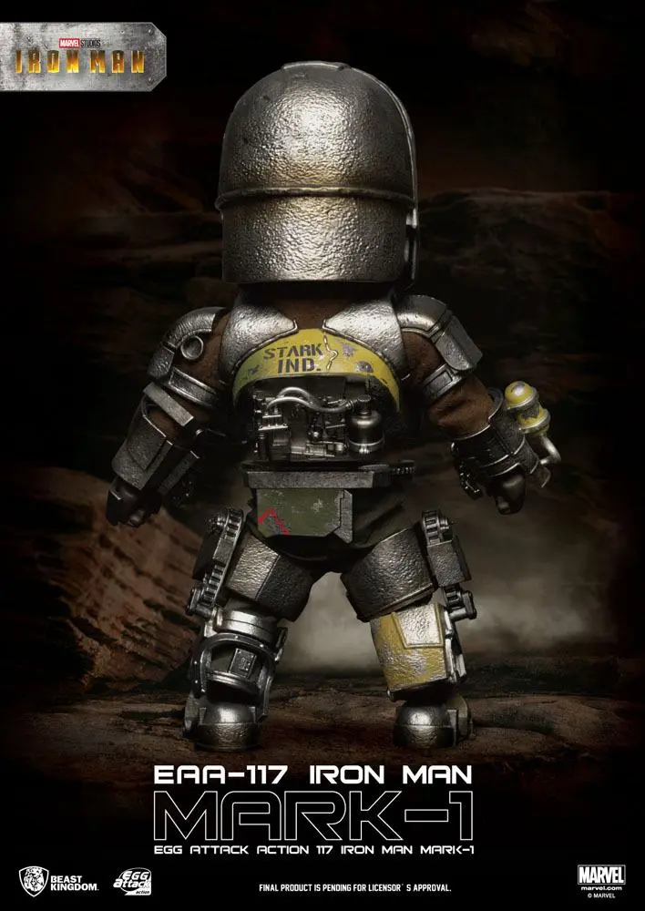 Marvel Egg Attack akciófigura Iron Man Mark I 16 cm termékfotó