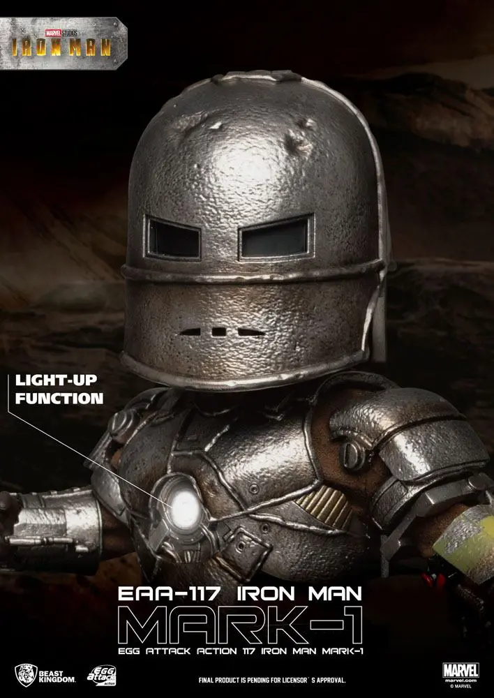 Marvel Egg Attack akciófigura Iron Man Mark I 16 cm termékfotó