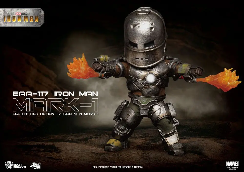 Marvel Egg Attack akciófigura Iron Man Mark I 16 cm termékfotó