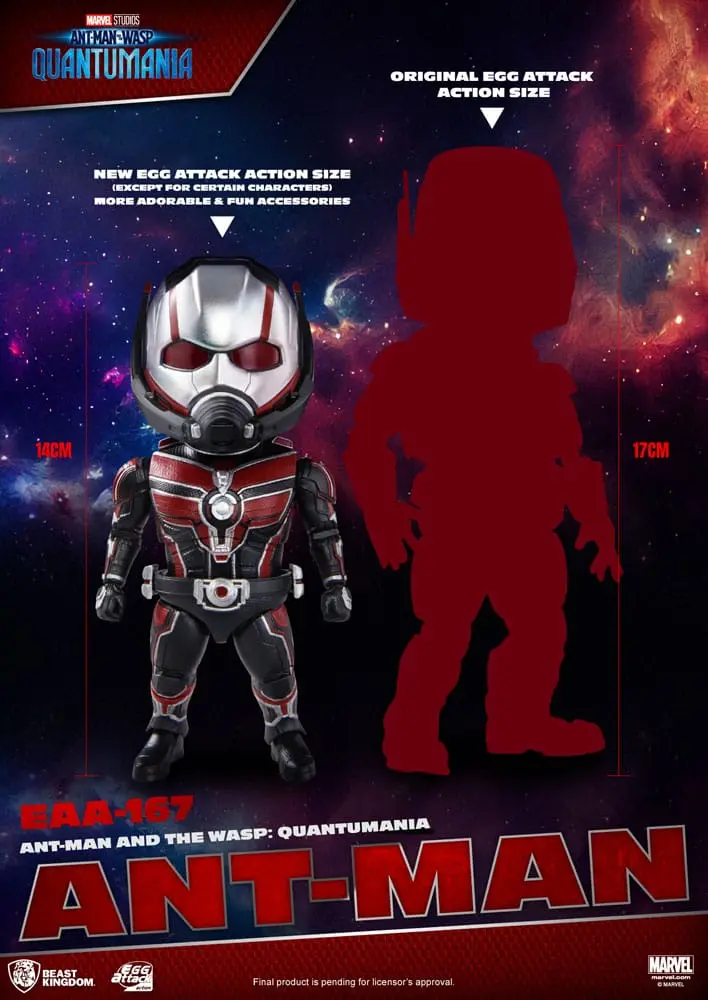 Marvel Egg Attack figura Ant-Man and the Wasp: Quantumania Ant-Man 12 cm termékfotó