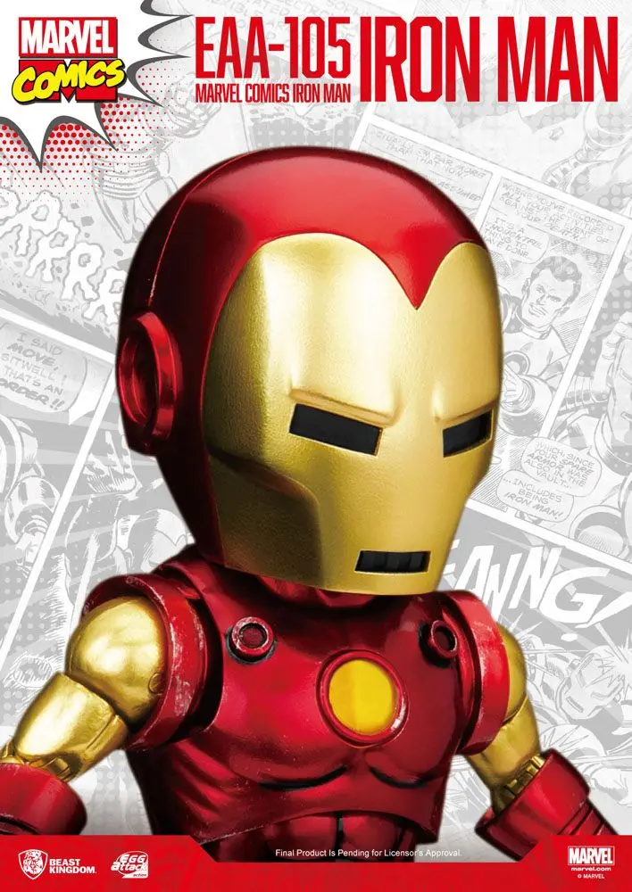 Marvel Egg Attack Iron Man Classic Version akciófigura 16 cm termékfotó