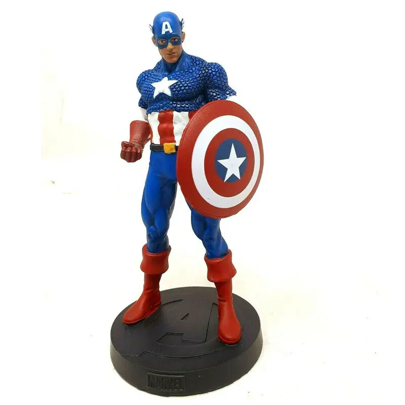 Marvel Fact Files Kollekció Special Amerika Kapitány figura 14cm termékfotó