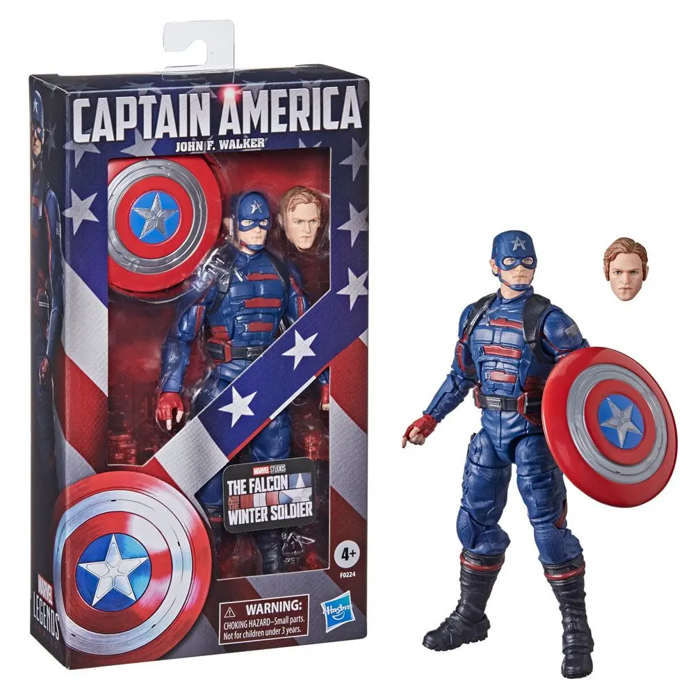 Marvel Falcon and the Winter Soldier Amerika Kapitány figura 15cm termékfotó