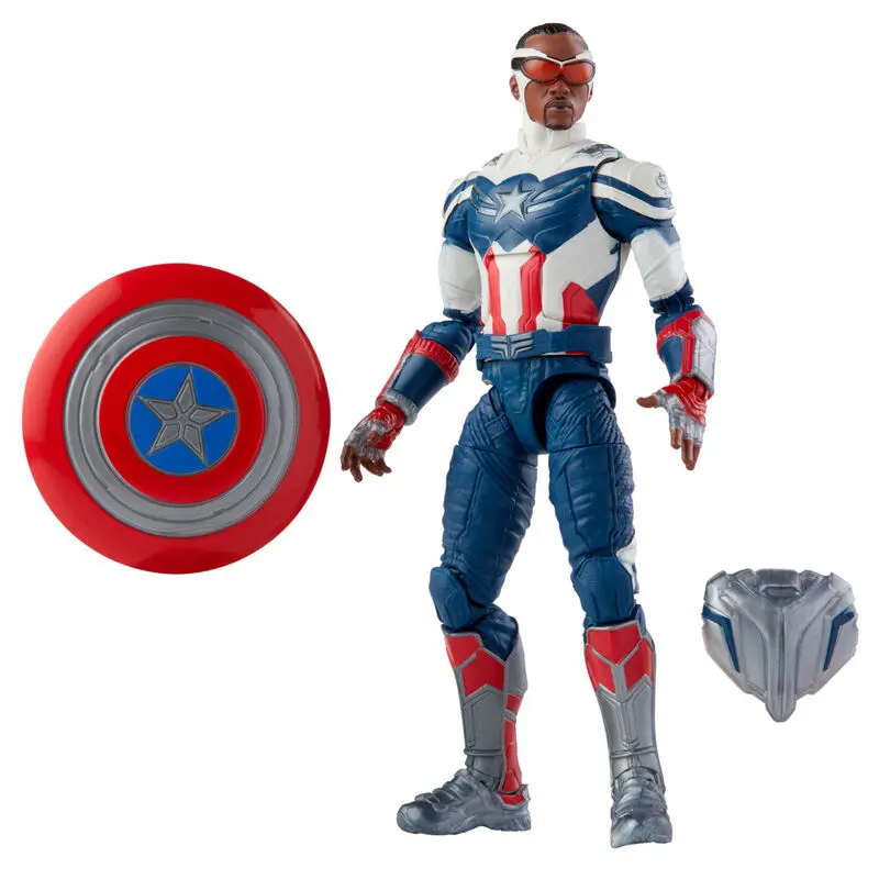 Marvel Falcon and the Winter Soldier Amerika Kapitány figura 15cm termékfotó