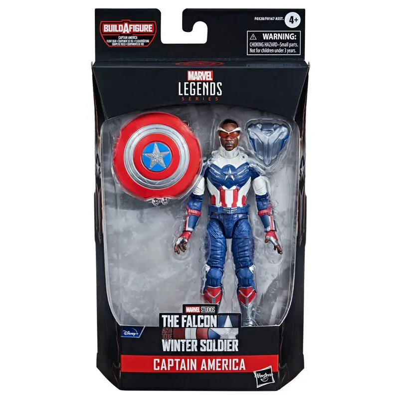 Marvel Falcon and the Winter Soldier Amerika Kapitány figura 15cm termékfotó