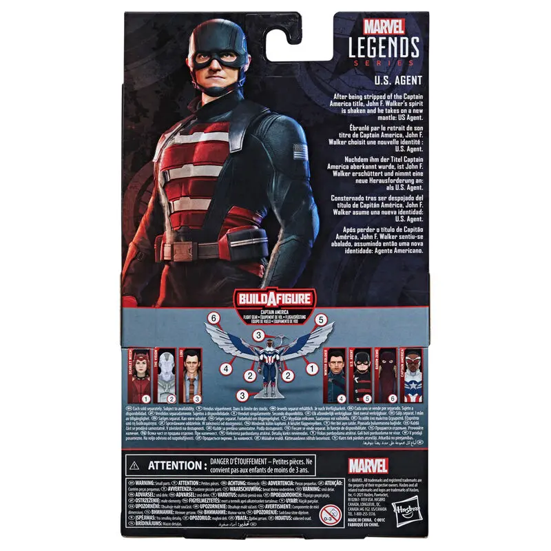 Marvel Falcon and the Winter Soldier U.S. Agent figura 15cm termékfotó
