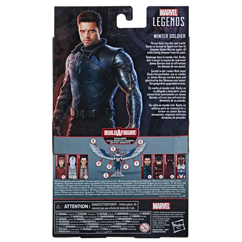 Marvel Falcon and the Winter Soldier - Winter Soldier figura 15cm termékfotó