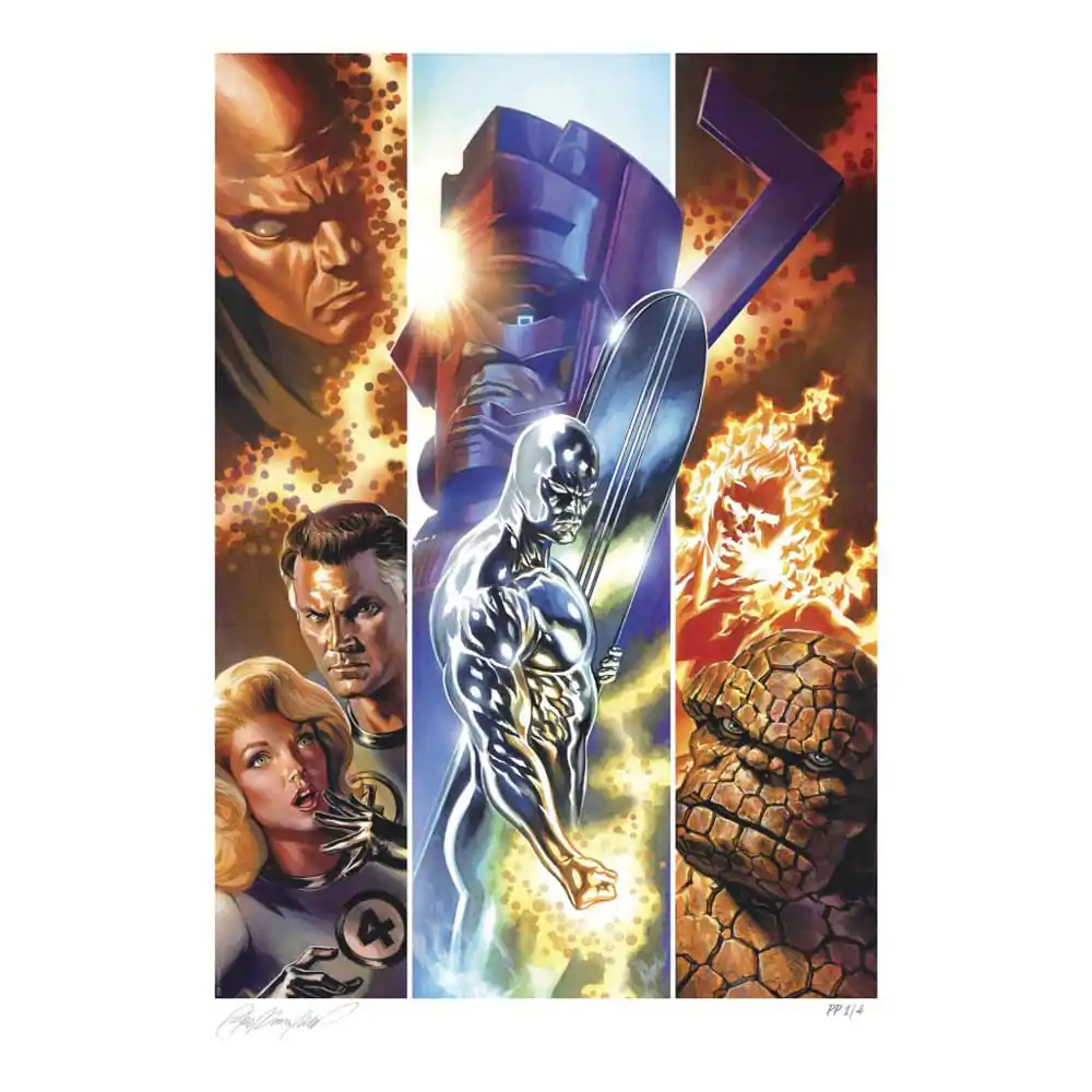 Marvel Fantastic Four #48 Art Print Fantastic Four 61 x 46 cm - keretezetlen vászonkép termékfotó
