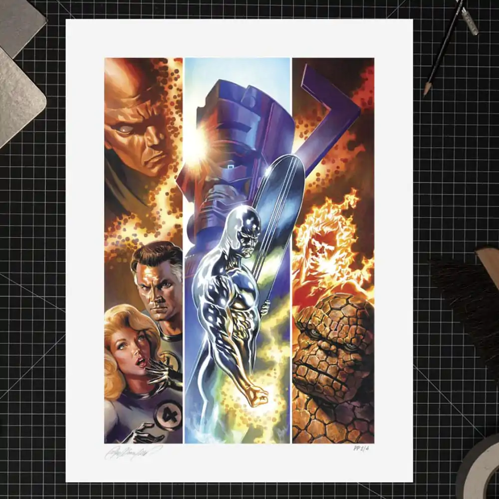 Marvel Fantastic Four #48 Art Print Fantastic Four 61 x 46 cm - keretezetlen vászonkép termékfotó