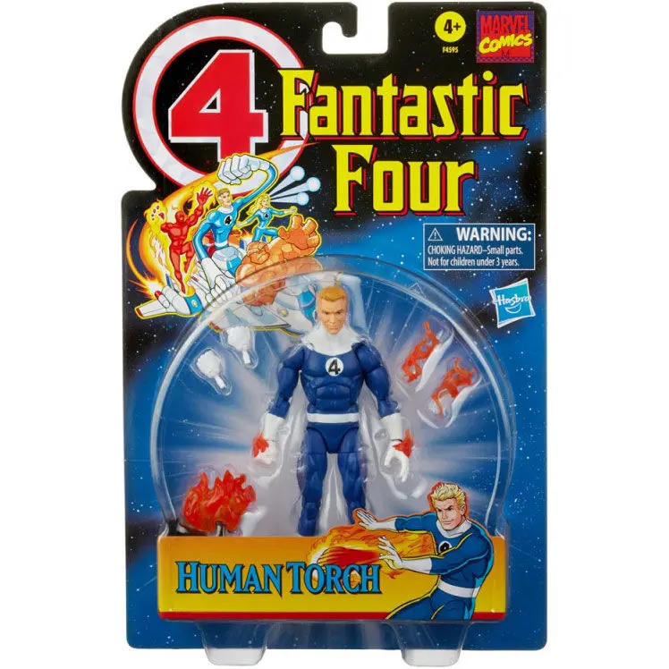 Marvel Fantastic Four Human Torch 2 Vintage figura 15cm termékfotó