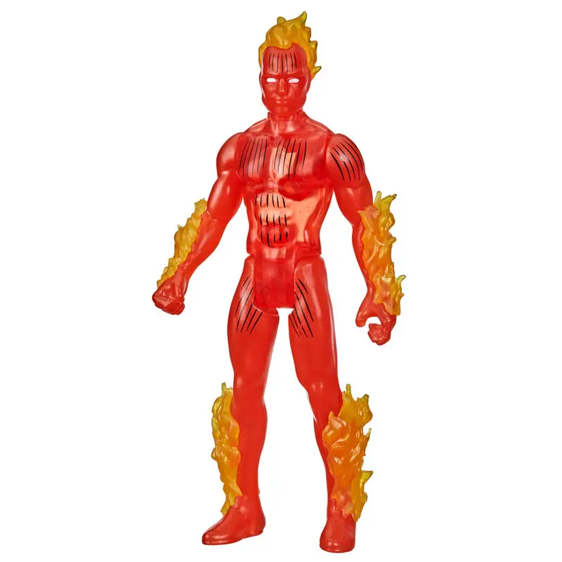 Marvel Fantastic Four Human Torch retro figura 9,5cm termékfotó