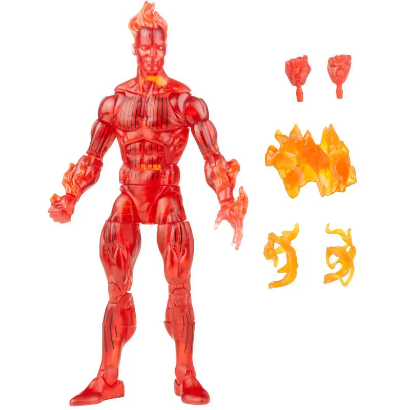 Marvel Fantastic Four Human Torch Vintage figura 15cm termékfotó