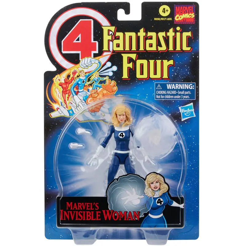 Marvel Fantastic Four Invisible Woman Vintage figura 15cm termékfotó