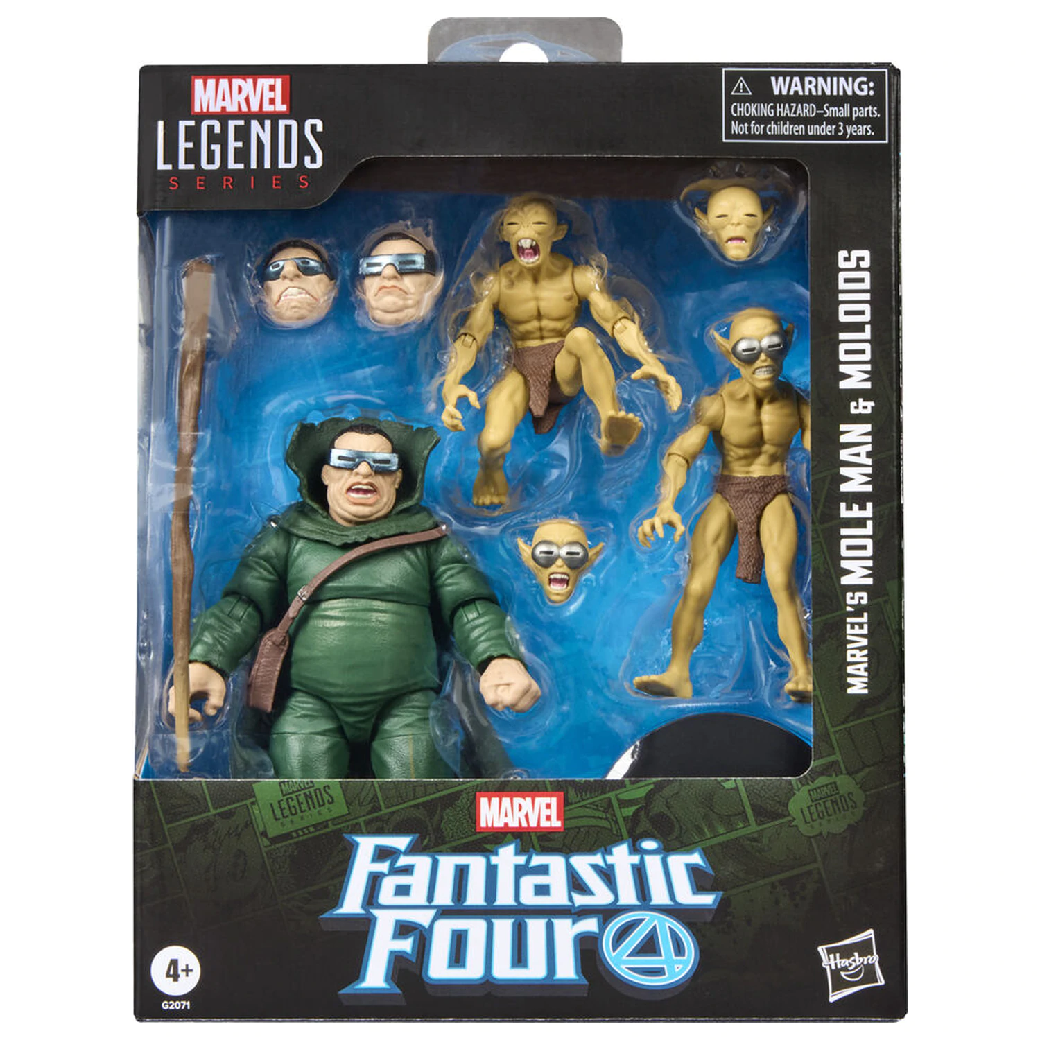 Marvel Fantastic Four Marvels Mole Man & Moloios figura csomag 15cm termékfotó