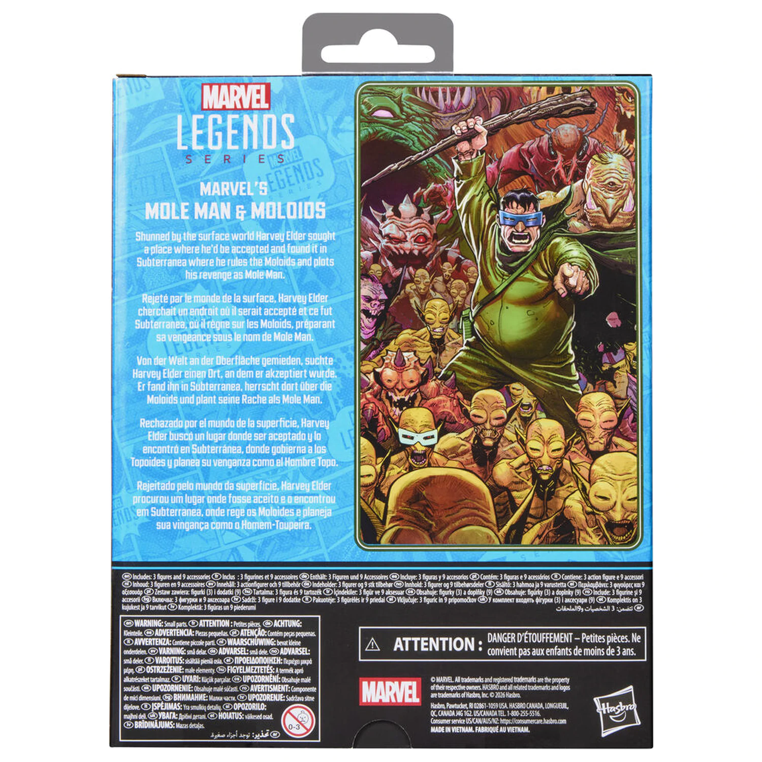 Marvel Fantastic Four Marvels Mole Man & Moloios figura csomag 15cm termékfotó
