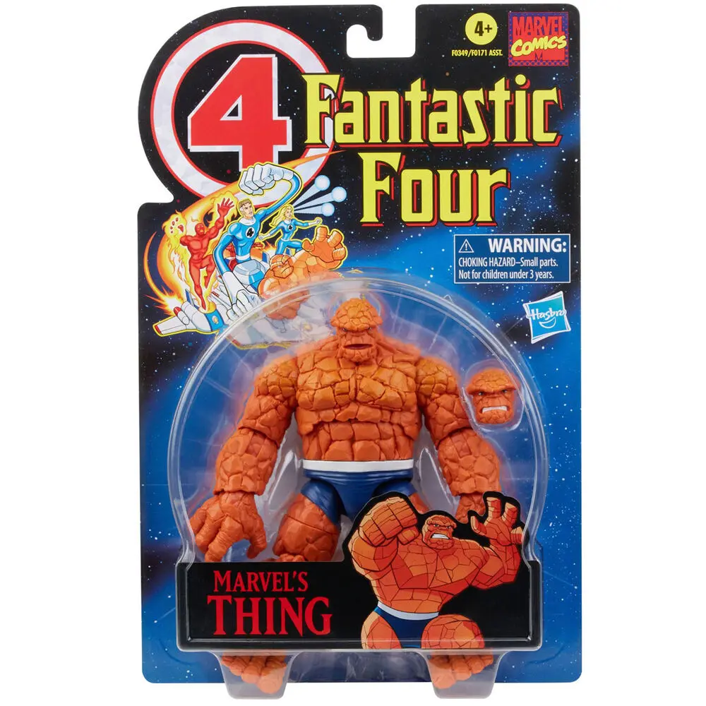 Marvel Fantastic Four Thing Vintage  figura 15cm termékfotó