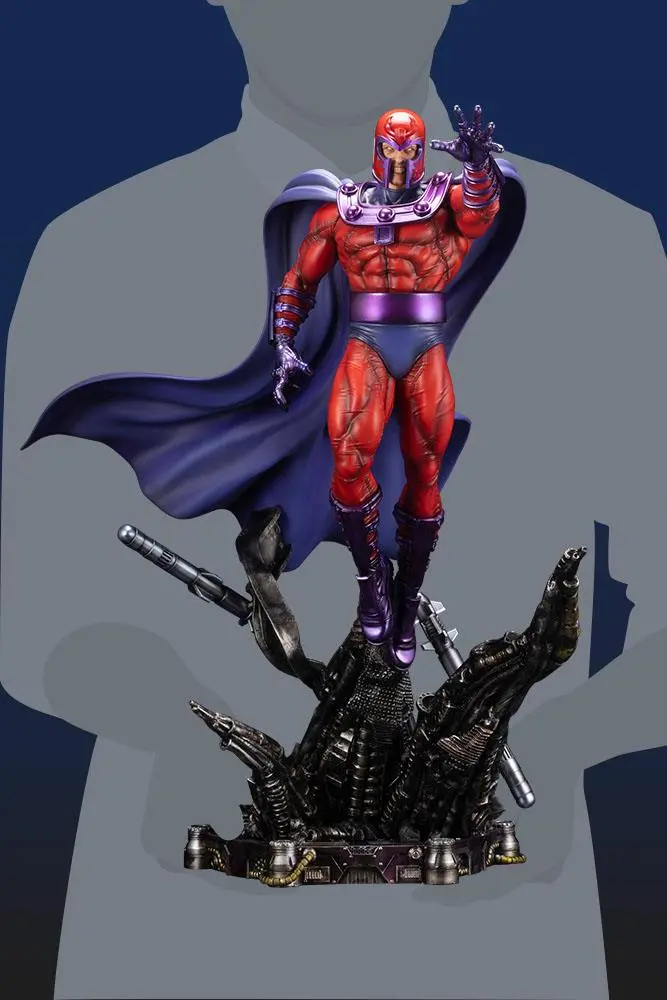 Marvel Fine Art 1/6 Magneto szobor figura 48 cm termékfotó