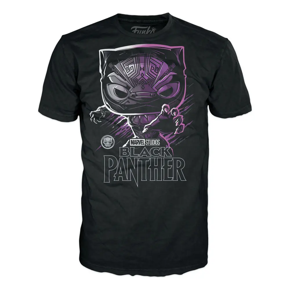 Marvel Funko Boxed Tee Black Panther póló termékfotó