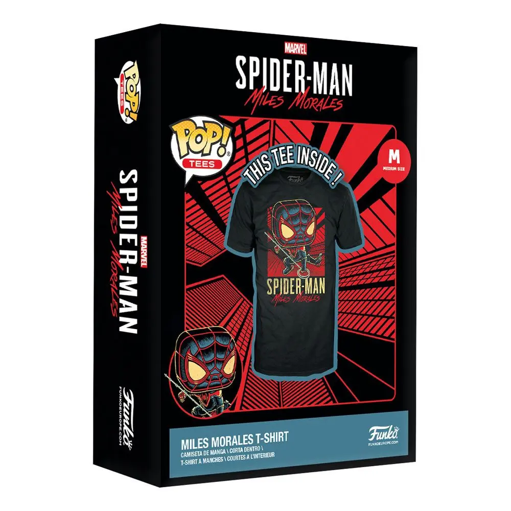 Marvel Funko Boxed Tee Miles Morales póló termékfotó