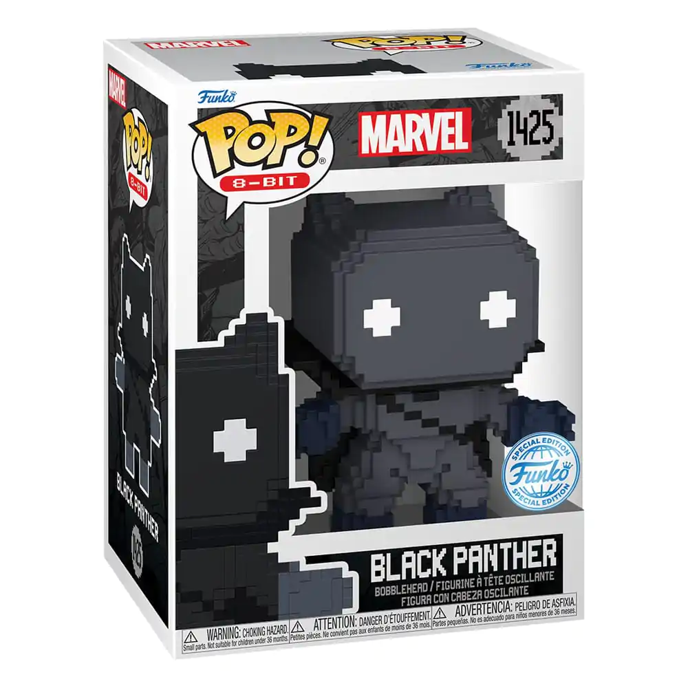 Marvel Funko POP! 8-Bit Vinyl figura Black Panther 9 cm termékfotó