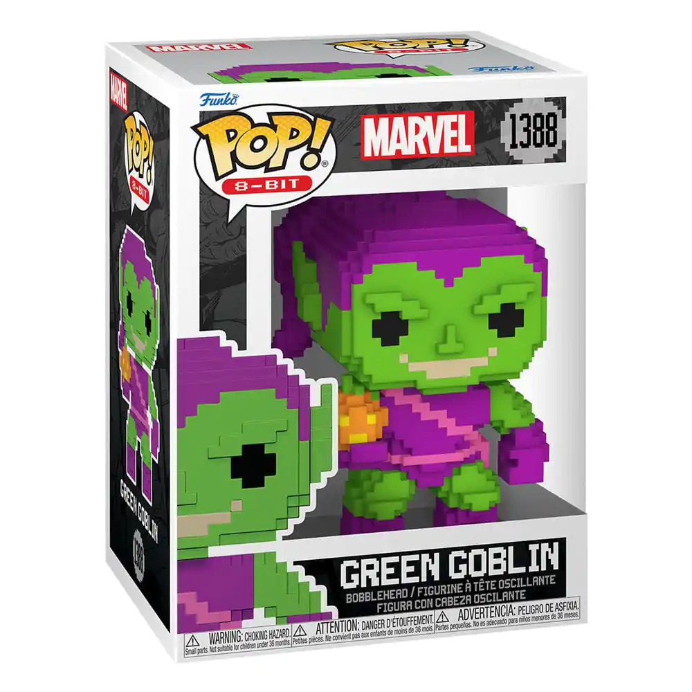 Marvel Funko POP! 8-Bit Vinyl figura Green Goblin 9 cm termékfotó