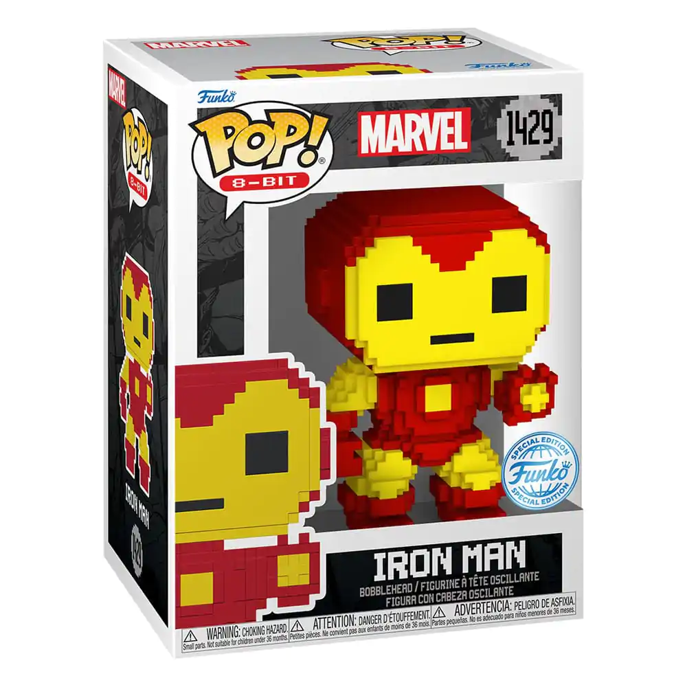 Marvel Funko POP! 8-Bit Vinyl figura Iron Man 9 cm termékfotó