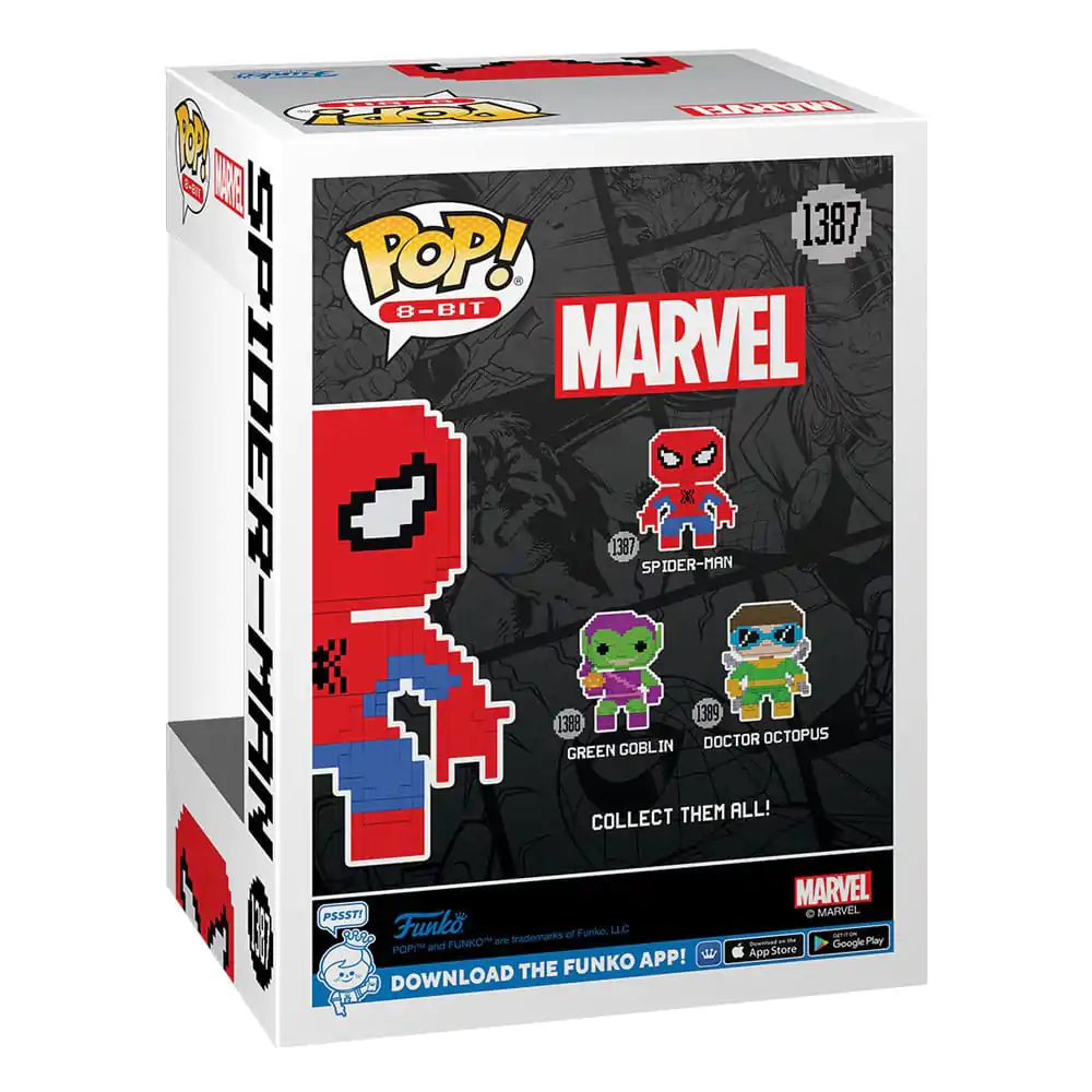 Marvel Funko POP! 8-Bit Vinyl figura Spider-Man 9 cm termékfotó