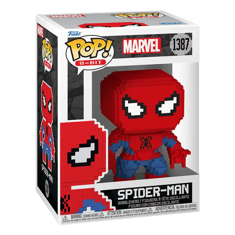 Marvel Funko POP! 8-Bit Vinyl figura Spider-Man 9 cm termékfotó