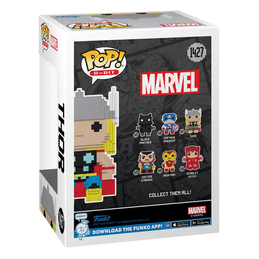 Marvel Funko POP! 8-Bit Vinyl figura Thor 9 cm termékfotó