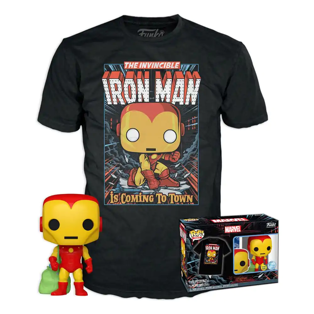 Funko POP figura és póló csomag Marvel Iron Man(GW) termékfotó