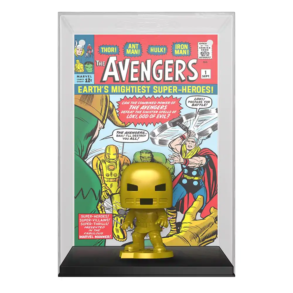 Marvel Funko POP! Comic Cover Vinyl figura Avengers #1 9 cm termékfotó