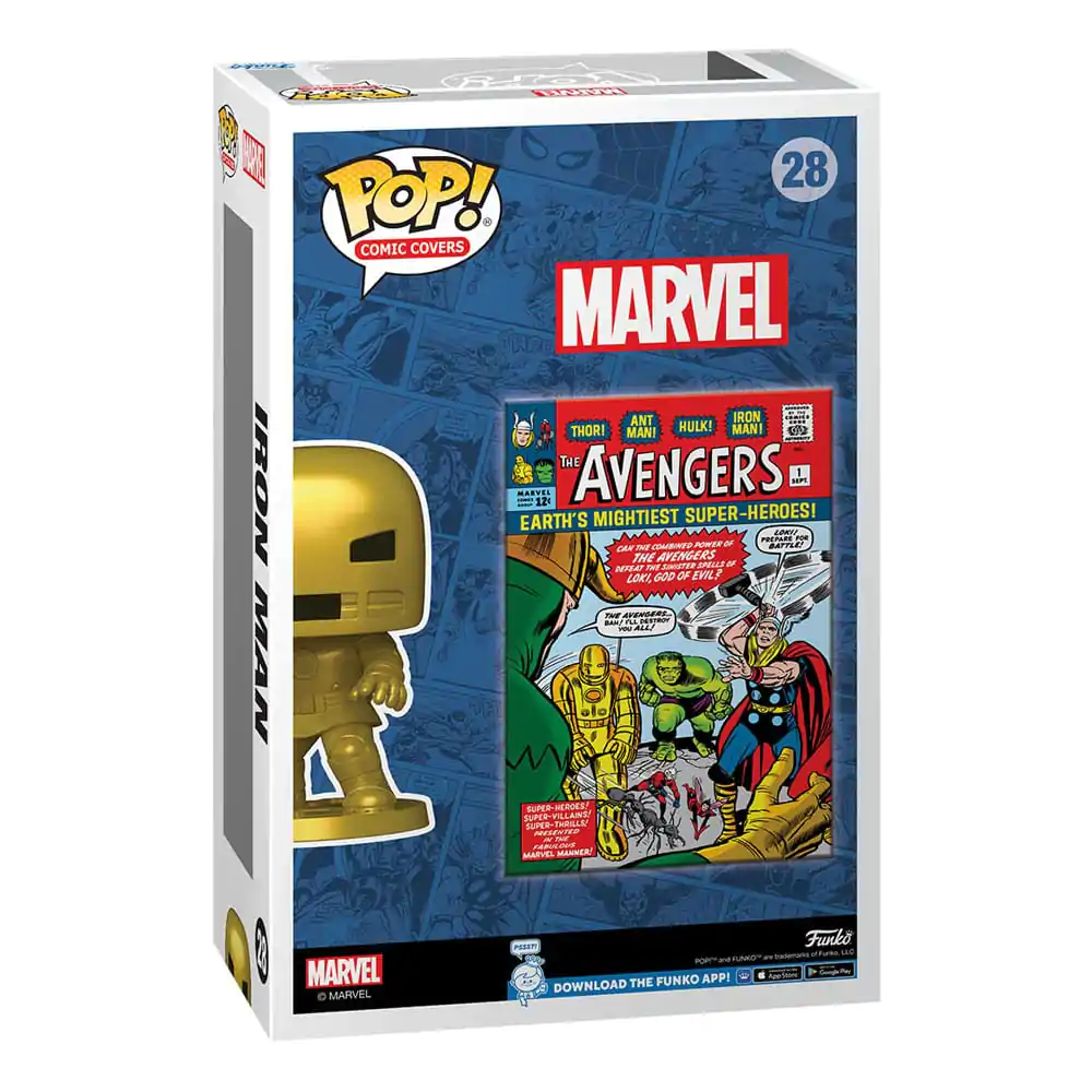 Marvel Funko POP! Comic Cover Vinyl figura Avengers #1 9 cm termékfotó