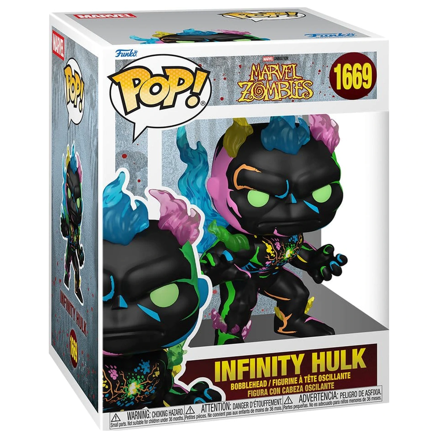 Marvel Funko POP! Comics Vinyl figura Infinity Hulk 9 cm termékfotó