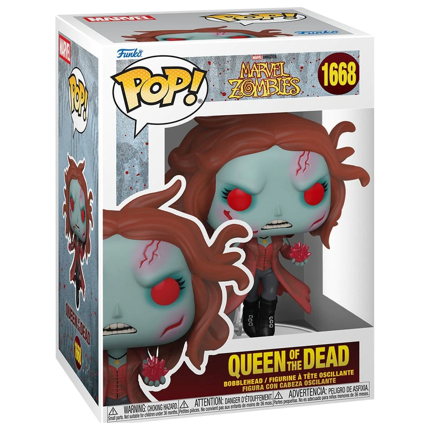 Marvel Funko POP! Comics Vinyl figura Queen of the Dead 9 cm termékfotó