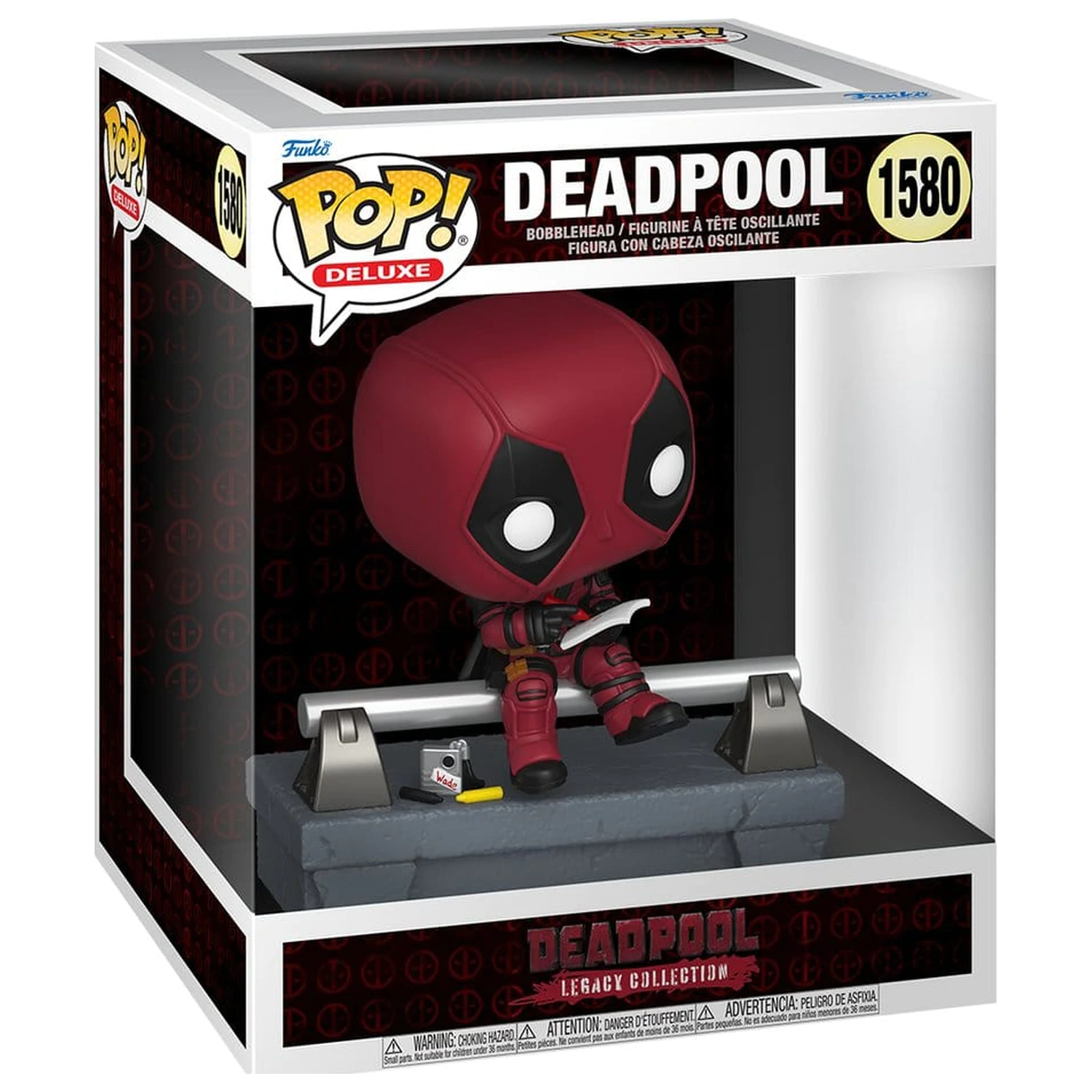 Marvel Funko POP! Deluxe Vinyl figura Deadpool on Bridge 9 cm termékfotó