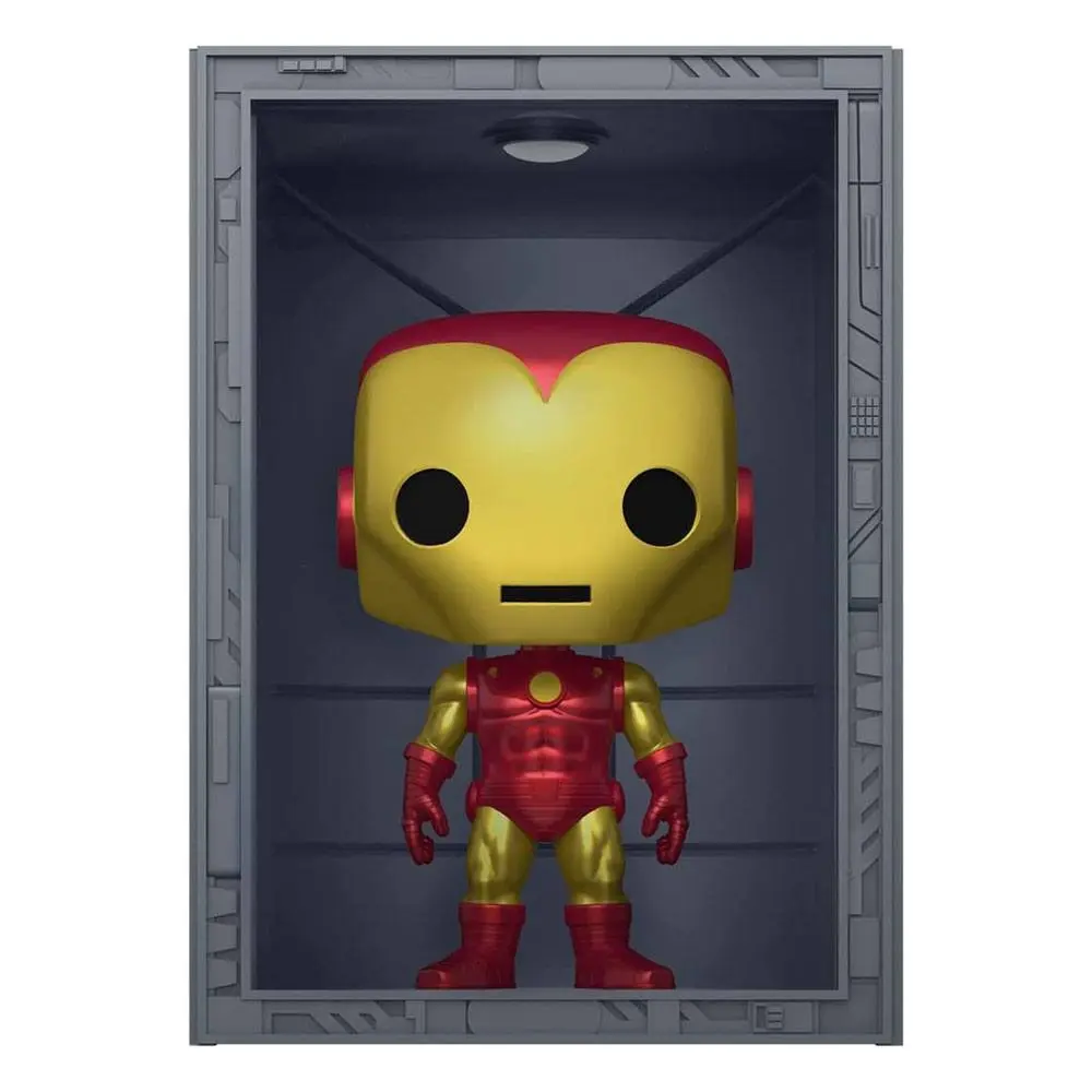 Marvel Funko POP! Deluxe Vinyl figura Hall of Armor Iron Man Model 4 PX Exkluzív 9 cm termékfotó