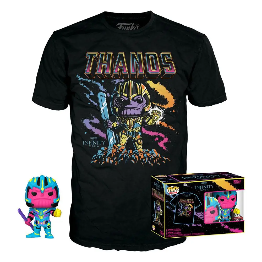 Marvel Funko POP figura és póló csomag Thanos (BKLT) termékfotó