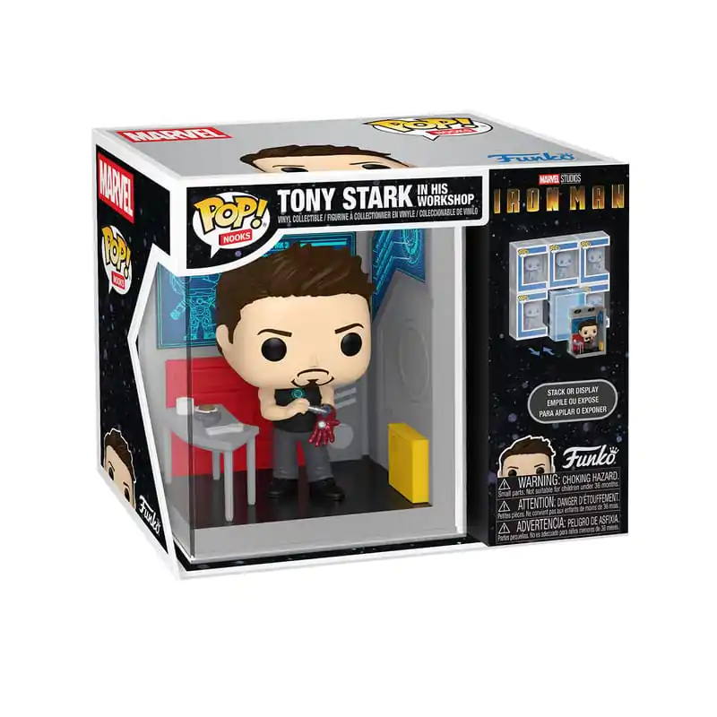 Marvel Funko POP! Nooks Vinyl figura Tony's Garage 9 cm termékfotó